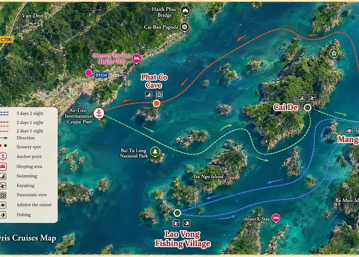 Oris Cruises - Bai Tu Long Private Journeys